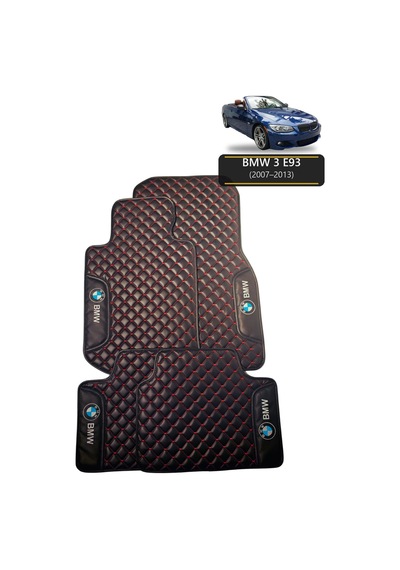 Oto Deri Paspas Seti Bmw 3 E93 2007 2013 Uyumlu Sport Kaymaz & Şık Tasarım