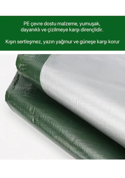 Su Geçirmez Çadır Altı Zemin Brandası Dayanıklı 3 X 2 Metre