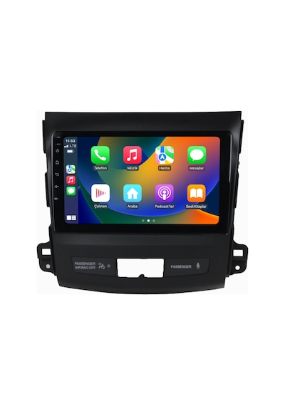 Navico Mitsubishi Outlander Android Carplay Multimedya 2008-2012 4 GB Ram + 32 GB Hafıza + 4 Çekirdek