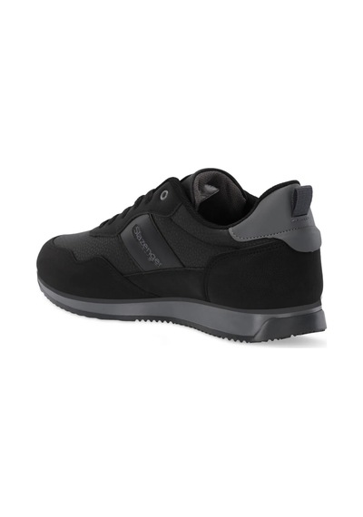 Slazenger Onset I Erkek Siyah / Koyu Gri Sneaker Siyah - Gri