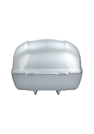 Vespa Primavera/Sprint Parlak Açık Gri Top Case-Çanta 32LT (Grey, Delicato Glossy G01) / PIAGGIO Vespa Primavera/Sprint Parlak Açık Gri Top Case-Çanta 32LT (Grey, Delicato Glossy G01) / PIAGGIO