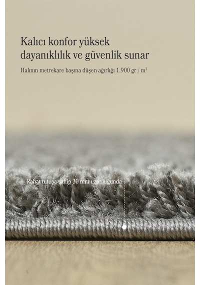 Modern Desensiz Gri Halı Salon Halısı Oturma Odası Halısı Çocuk Halısı Yumuşak Özel Ölçü Halı