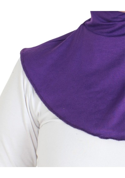 Modish Group Kadın Boyunluklu Hijab Tesettür Pratik Spor Bone - Sarı Mor