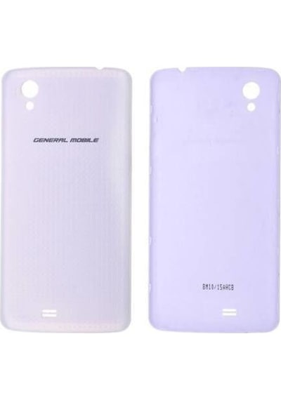 General Mobile Discovery E3 2 Mini Arka Kapak Beyaz
