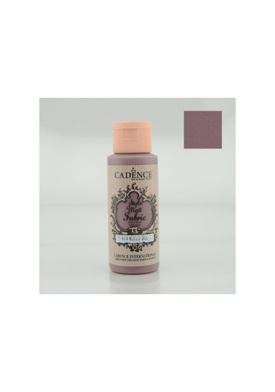 Cadence Style Matt Kumaş Boyası F614 Küllü Gül 59 Ml. Küllü Gül Küllü Gül