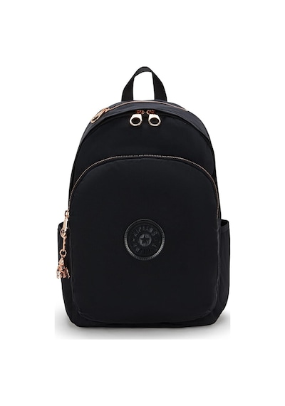 Kipling Kıplıng Delia Orta Boy Sırt Çantası Siyah Black Rose Spıce Siyah