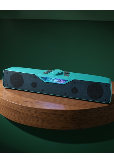 Masaüstü Soundbar Hoparlör Rgb Işıklı Bls86-1