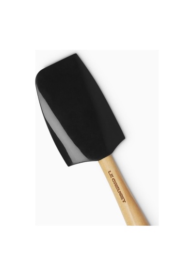 Le Creuset Craft Orta Boy Lüks Silikon Spatula Siyah