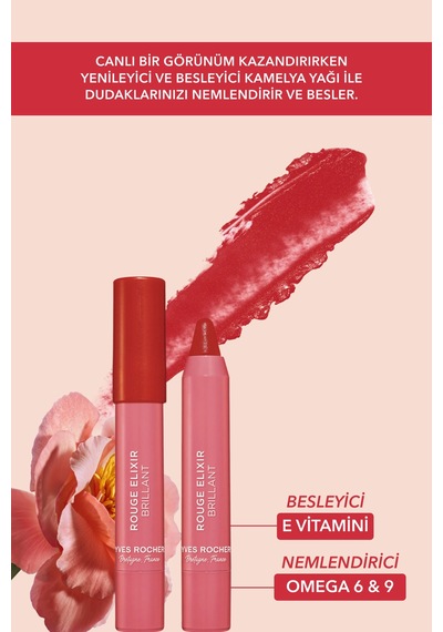 Yves Rocher Parlak Kalem Ruj 2.2 G-08. Frambuaz 08 Frambuaz