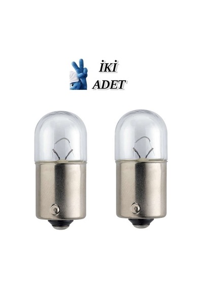 Philips 2 Adet 12v. R10w Ampul Standart, No:12814