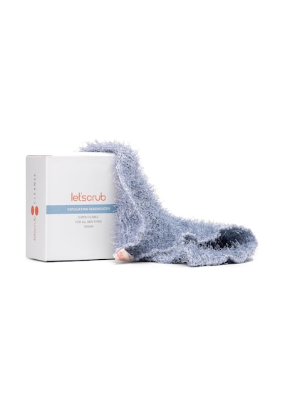 Süper Esnek Mavi Banyo Lifi Tüm Cilt Tiplerine Uygun Duş Lifi Unisex 20x30 Cm