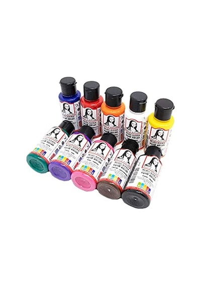 Fırça Hediyeli 10 X 40 Ml Akrilik Boya Seti 0,15 L