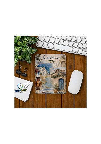 Yunanistan Baskılı Oyuncu Mousepad 0354