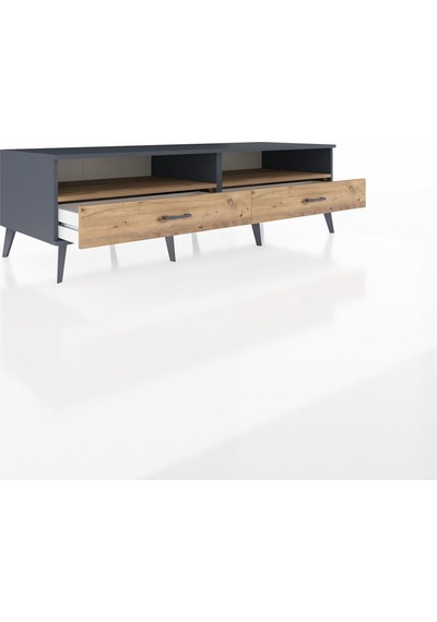 Kronos Tv Ünitesi 2 Raflı 2 Çekmeceli 176x59x51 Antrasit-çam/çam Atlas Çam/atlas Çam Kronos Tv Ünitesi 2 Raflı 2 Çekmeceli 176x59x51 Antrasit-çam/çam Atlas Çam/atlas Çam
