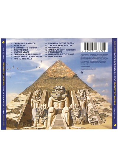 Iron Maiden – Somewhere Back In Time (The Best Of: 1980-1989)  (C