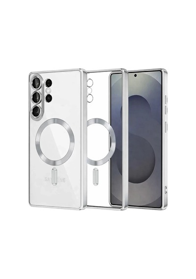 Mey İthalat Samsung Galaxy S26 Ultra Kross Magneticsafe Kapak - Gümüş