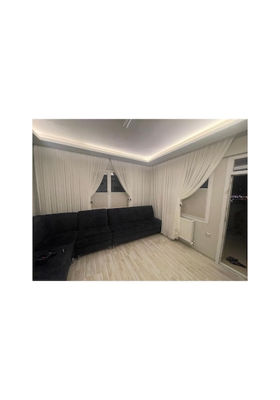 Hanedizaynn Katlanabilir Cam Balkon Plise Perde Beyaz Vidalı Montaj Beyaz Hanevidalı