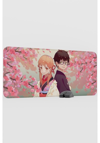 Sangatsu No Lion Anime V5 - 90x40 Xxl Gaming Kauçuk Kaymaz Taban Mouse Pad Fare Altlığı