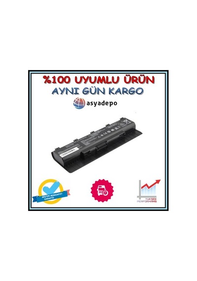 Asya.Depo Asus Uyumlu N56Vm-S4082V Batarya Pil
