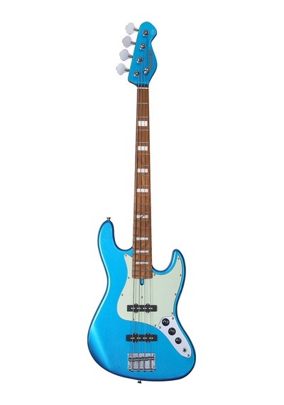 Mooer Mbj410mbl Bas Gitar Metal Blue