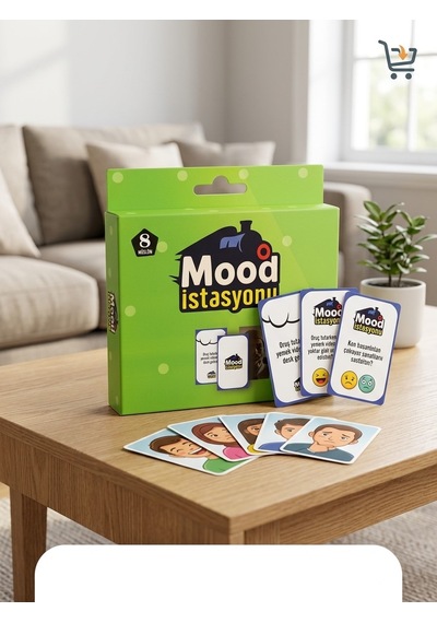 Mood İstasyonu 8 Eğlenceli Kartlar Resimli