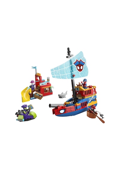 LEGO® ǀ Marvel Spidey ve İnanılmaz Arkadaşları Spidey Korsan Gemisi 11208 - 4 Yaş ve Üzeri Çocuklar için Oyuncak Yapım Seti (201P)