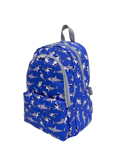 Superbag Erkek Çocuk Ilkokul Çantası Balık Desenli Sırt Çantası Beslenmelik Ve Kalemlik 3'lü Set
