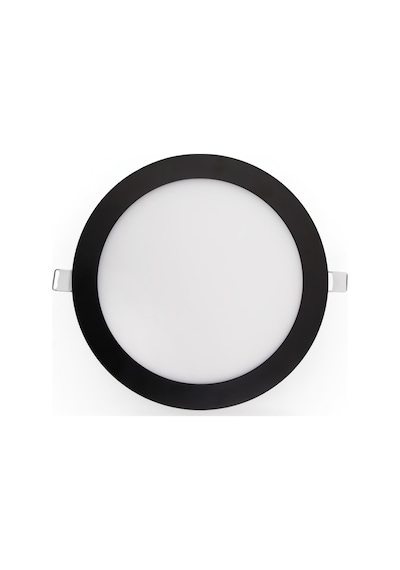 YCL 18 W Led Panel- Gün Işığı 3000K- Yuvarlak-Siyah-S/A-ALP-1218G