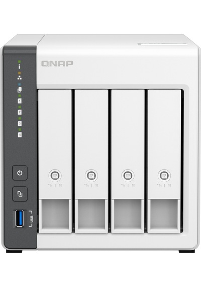 Qnap 4diskli Arm Qc-4gb Ram-2.5gbe Nas Server Ts-433-4g Distribütör
