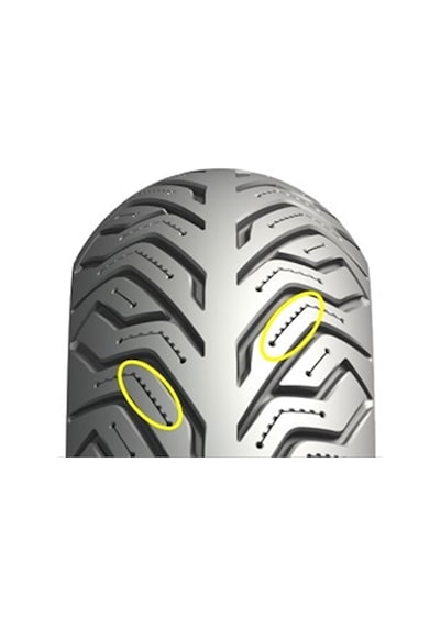 100/90-14 57S Michelin City Grip 2 Arka Lastik