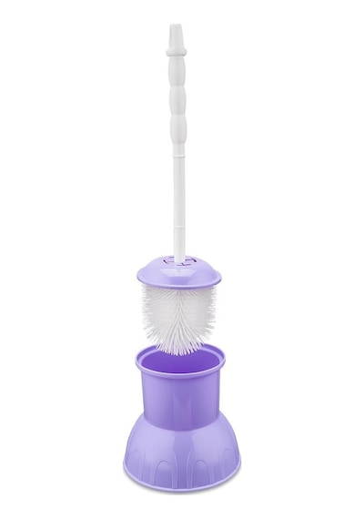 Omnisoft Flr F042 Plastik Lüks Klozet Wc Fırçası Mor