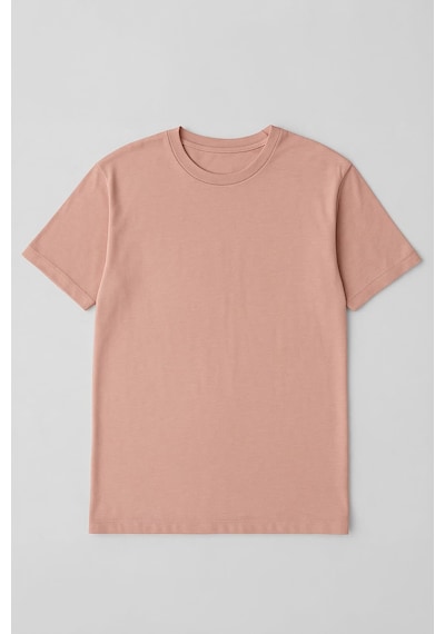 Markapia Erkek %100 Pamuk Basic T-shirt Çok Renkli S 2xl S Somon