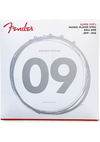 Fender Super 250 S Steel Ball End 009-042 Elektro Gitar Tel Set