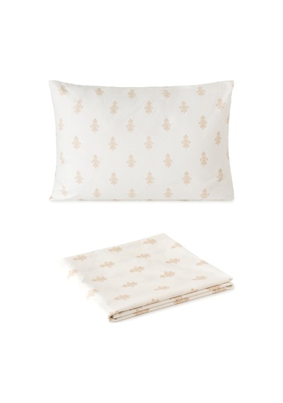 Mix & Match Corvelle %100 Pamuk Tek Kişilik Çarşaf Seti Beyaz