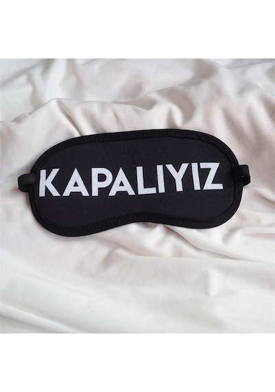 Xmlbayiciniz Uyku Göz Bandı Siyah Nve124 Diğer