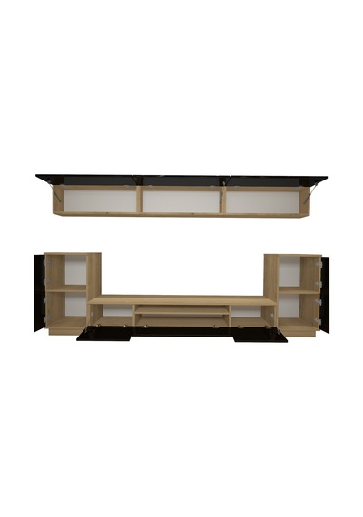 Decoraktiv Trendstyle 9s Mdf Tv Ünitesi Tv Sehpası Pera - Siyah