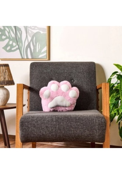 Soft Pati Figürlü Yastık - Pembe - 40x30 Cm