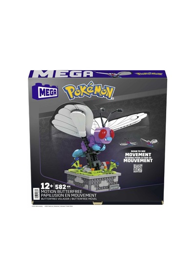 Hkt22 Mega Pokémon Motion Butterfree 582 Parça +12 Yaş