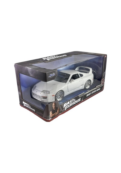 Jada 1:24 Hızlı Ve Öfkeli Fast And Furious Brian's Toyota Supra Beyaz Model Araba