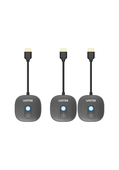 Unıtek Cıft Alıcılı Kablosuz Hdmı Transmıtter V1711abk01