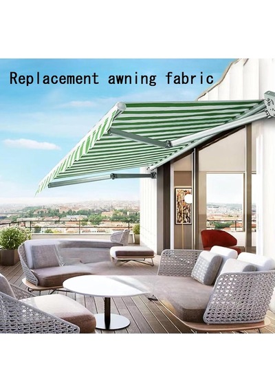 Bu Çıkarılabilir Güneş Tentesi İçin Yedek Güneşlik, 16 X 10 Ayak, Bahçe Çadırı İçin Polyester Üst Örtü, Veranda İçin Geri Çekilebilir Tente, İmparatorluk Örtüsü Diğer