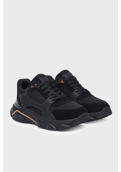 Guess Mazzy Logolu Sneaker Ayakkabı Fltmz2fab12 Bayan Ayakkabı Fltmz2 Fab12 Black Siyah
