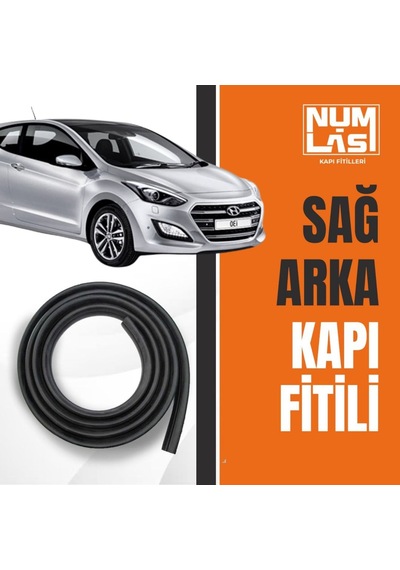 Hyundai İ30 2012-2017 Sağ Arka Kapı Fitili-a Kalite-numlas-nm6211