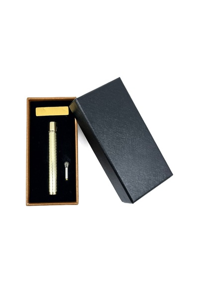 Zenit Kalem Model Slim Çakmak- Gold Sarı