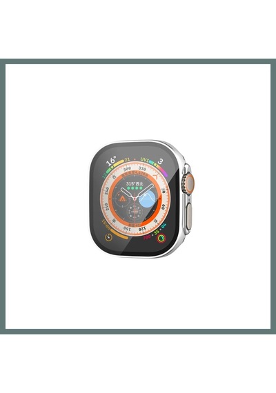 Ventra Watch Ultra 49mm Legend Camlı Kasa Ekran Koruyucu - Gümüş Ventra