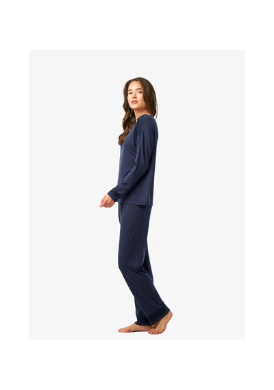 Blackspade Kadın Pijama Takımı 52206 - Lacivert