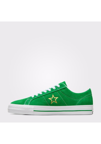 Converse Cons One Star Pro Suede Unisex Yeşil Sneaker