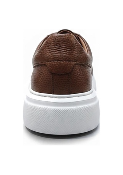 Taba-beyaz Hakiki Deri Sneaker Ayakkabı 632.2501 Taba