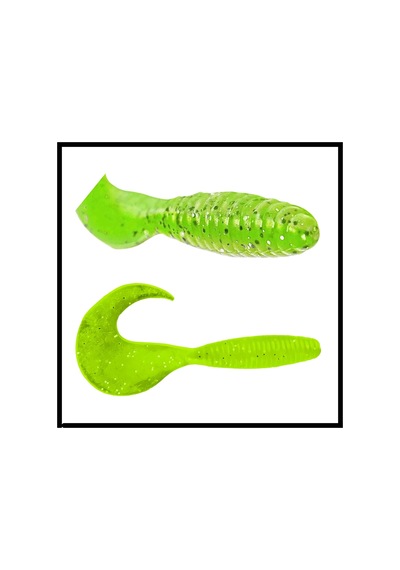Savage Yumy 3.5 Cm Fluo Yeşil Silikon Kurt