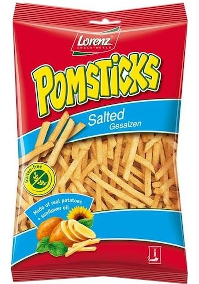 Lorenz Pompsticks Tuzlu Patates Cips 85 G